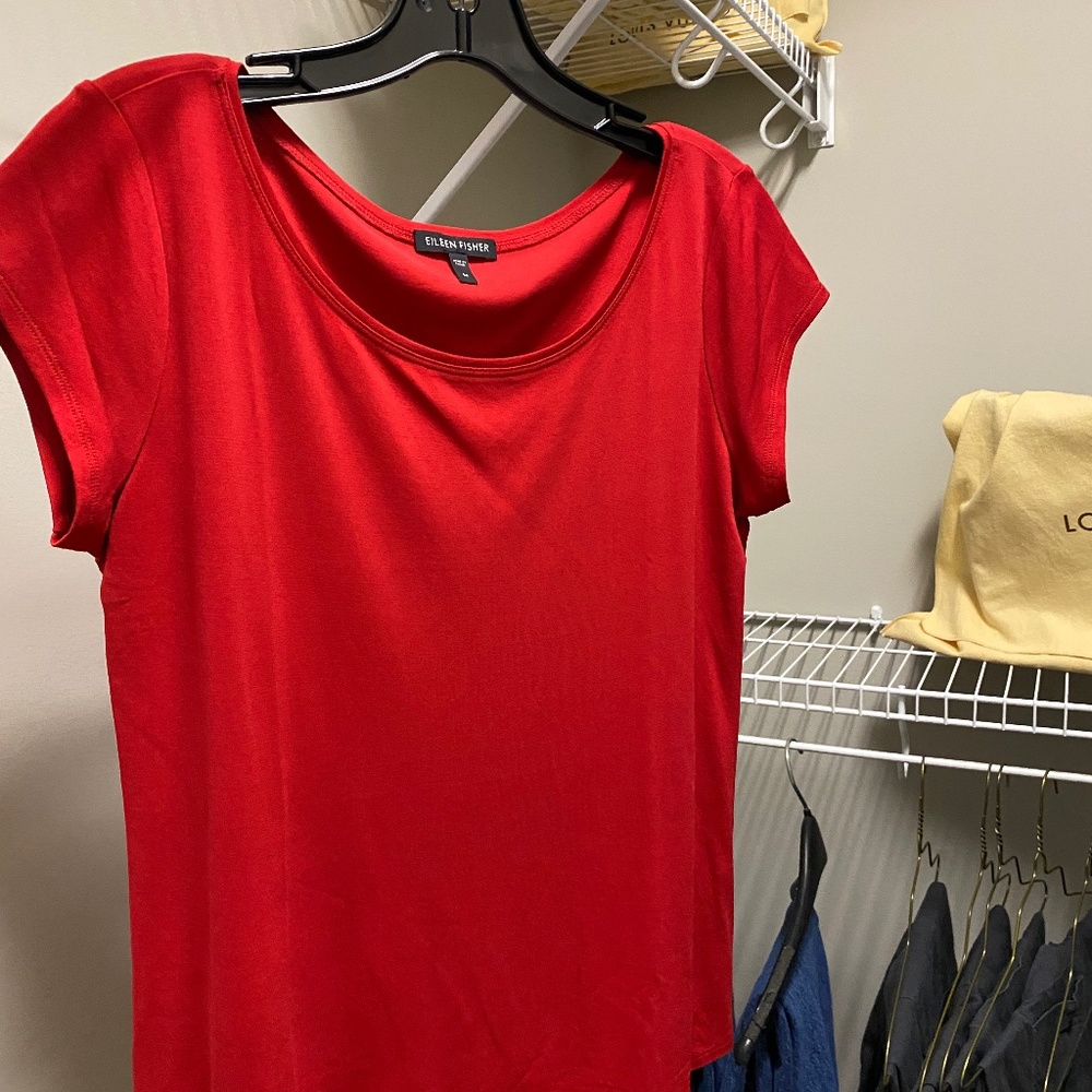 Eileen Fisher Silk Top size M